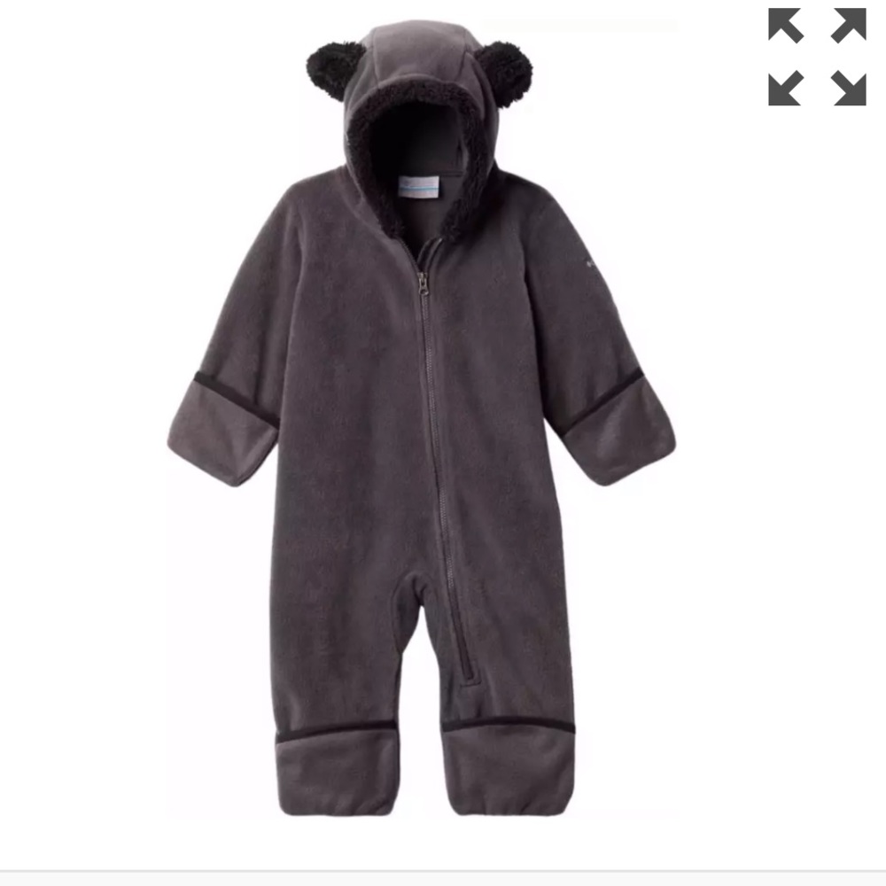 Columbia fleece baby bunting